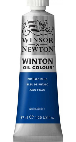Tinta Oleot Winsor & Newton 37 Ml 516 Azul Ftalo