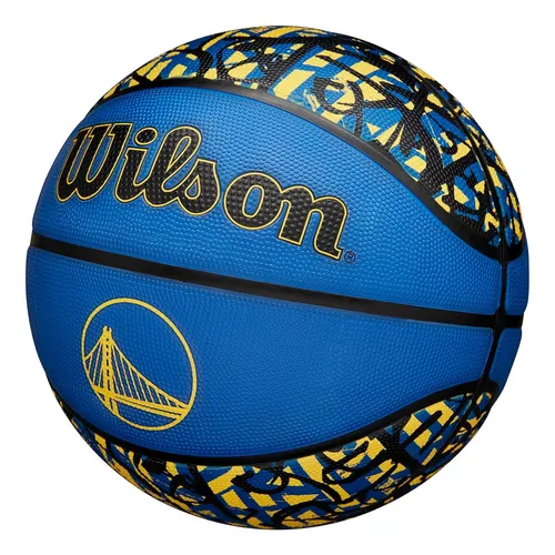 Pelota Basquetbol Basketball Wilson N7 Warriors Nba Graffiti