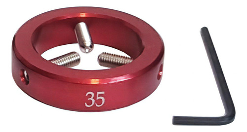 Limitador Para Fresa Dobradiça Caneco 35mm Em Alumínio Lcm