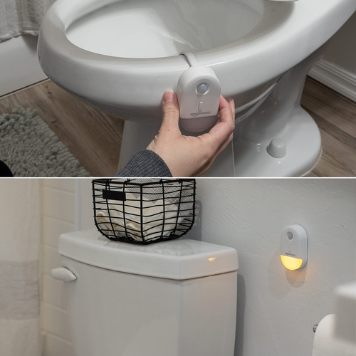 Paquete De 2 Luces Con Sensor De Movimiento Para Inodoro Ama