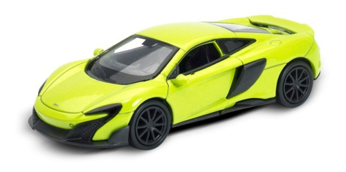 Welly 1:34 Mc Laren 675lt Coupe Verde Fluo 43757cw E. Full