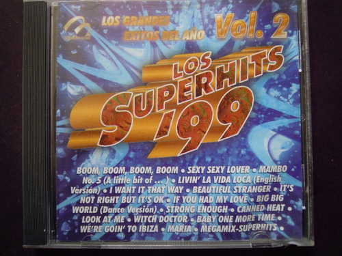 Los Super Hits 99 Cd Los Grandes Exitos Del Año Vol.2