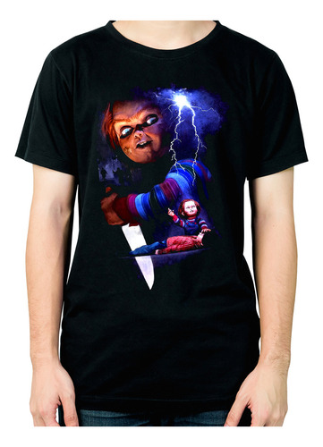 Remera Chucky El Muñeco Diabolico 59 Dtg Minos