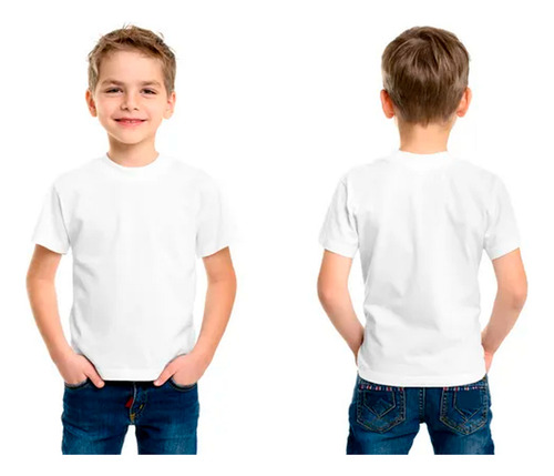 Remera Niño Algodón Para Estampar