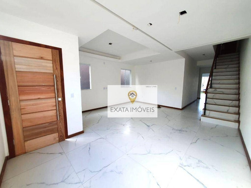 Imagem 5 de 17 de Casa Duplex 4 Quartos Com Piscina/ Quintal E Churrasqueira, Ouro Verde/ Rio Das Ostras! - Ca1085