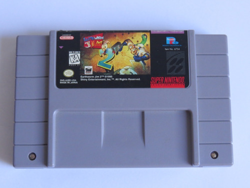 Id 270 Earthworm Jim 2 Original Snes Super Nintendo