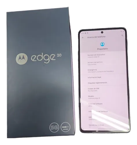カーキ×インディゴ motorola Moto Edge 20 6GB 128GB 美品の部類