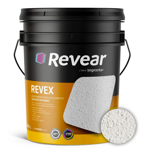 Revear Revex Revest Texturado Int/ext 25kg- Prestigio
