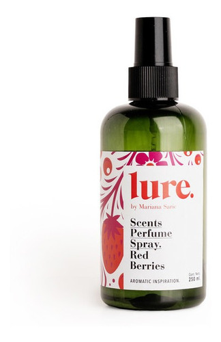 Perfume Corporal Lure By Ms Red Berries 250ml Frutal Hidrata