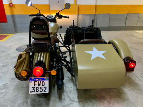 Royal Enfield Classic 350 Sidecar Militar
