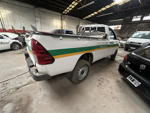 Toyota Hilux 2.4 Tdi Cabina Simple Chocado No Volcado Funcio