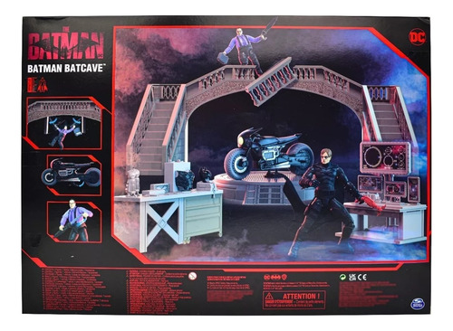 Baticueva Batman Set Juego Pelicula Baticiclo 50cm Batimoto