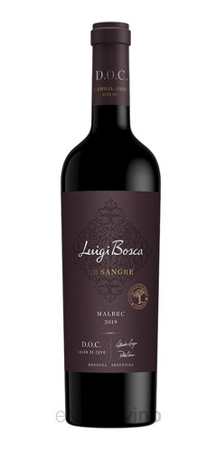 Vino Luigi Bosca De Sangre Malbec Doc De Luigi Bosca