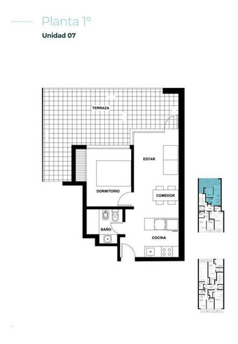 Imagen 7 de 7 de Montevideo 1600 - Departamento De Un Dormitorio En Venta - Rosario