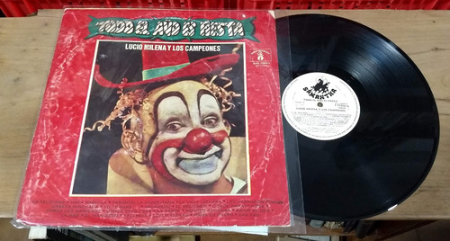 Lucio Milena Todo El Año Es Fiesta Disco Lp Vinilo (Usado)