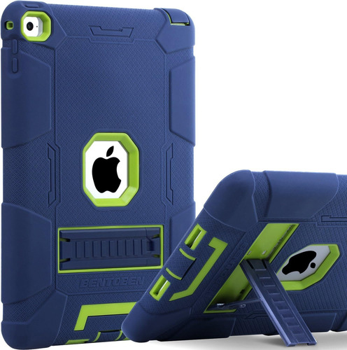 Funda iPad Air 2, Bentoben [funda Híbrida A Prueba De Con De