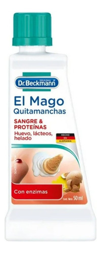 3 Pzas Quitamanchas Dr. Beckmann El Mago 4 Sangre Lácteos Y