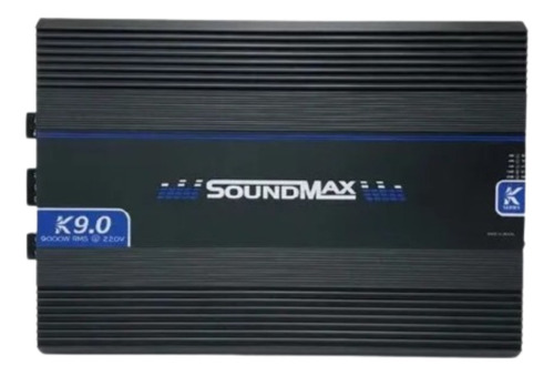 Modulo Amplificador Soundmax Linha K K9 9000rms 220v 1ohms 