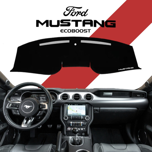 Cubretablero Bordado Ford Mustang Ecoboost 2023
