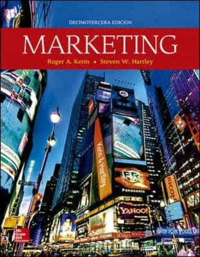 Libro Marketing / Roger A. Kerin / Mcgraw Hill
