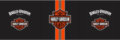 Imagem 1 de 2 de Papel De Parede Painel Harley Davidson