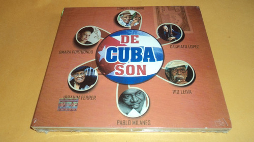 De Cuba Son  Pio Leiva, Pablo Milanes, Compay Segundo Cd Va.