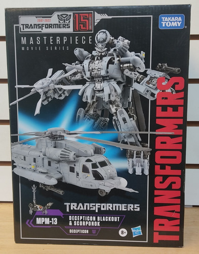 Transformers Decepticon Blackout Y Scorponok Masterpiece