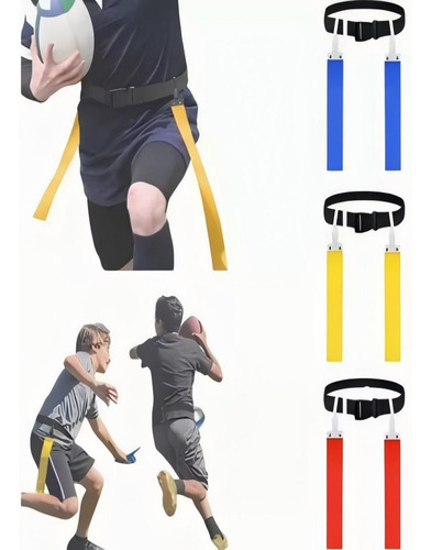 3pz Banderas Cintas Cinturon Para Tocho Flag Tochito Bandera