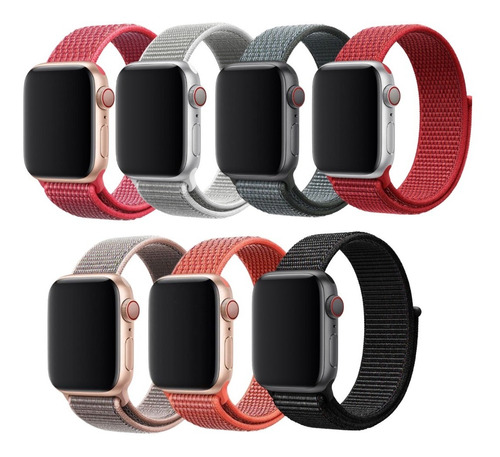 Correa De Velcro Original Devia Para Apple Watch 38 - 40 Mm