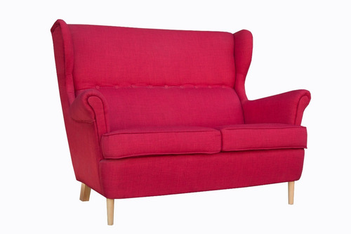 Sofá Bergere Escandinavo Nórdico Vintage Berger Interliving Color