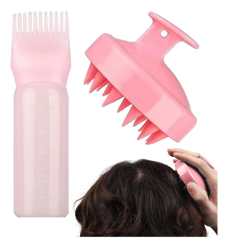 X Botella De Tinte Para El Cabello Botella Aplicadora De