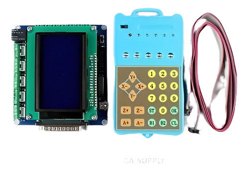 Tablero Del Interfaz, Pantalla, Teclado 5axis Cnc