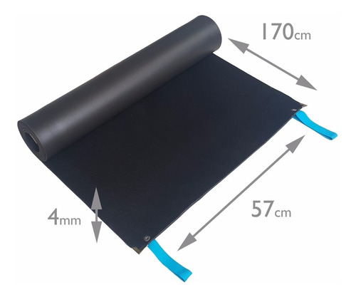 Colchoneta Gimnasio Pilates Yoga Gym Lujo (con Bolso Gratis)