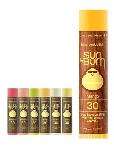 Sun Bum-bálsamo Labial Mango Spf 30 4.5 Gr