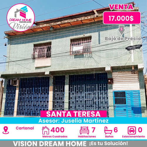 Venta De Casa, Ubicada En La Urb, Cartanal, Santa Teresa