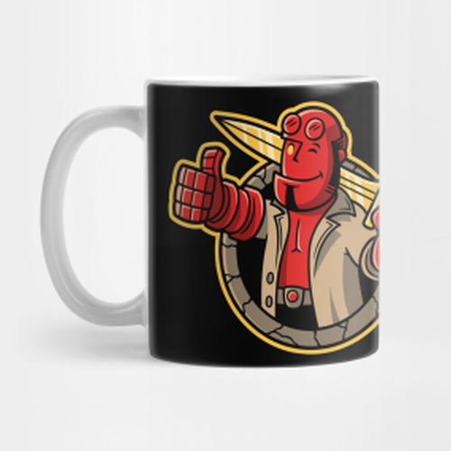 Taza Hellboy Hell Boy Freekomic B13