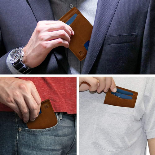 Bryker Hyde Slim Vertical Bifold Rfid Bloqueando Carteira De