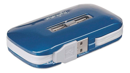 Hub 7 Puertos Usb Alta Velocidad 2.0 Dual 161039 Manhattan