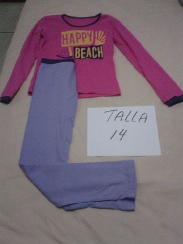 Pijama Ovejita Niña Talla 14