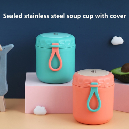 Mini Fiambrera Para Niños Contenedor De Comida Lindo De Acer