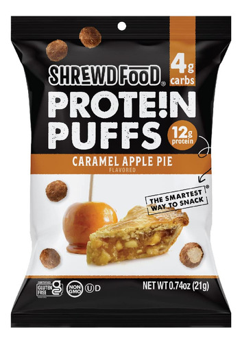 Shrewd Food Protein Puffs - Bocadillos De Postre Dulces Y Cr