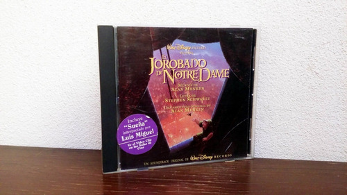 El Jorobado De Notre Dame - Soundtrack * Cd Made In Usa