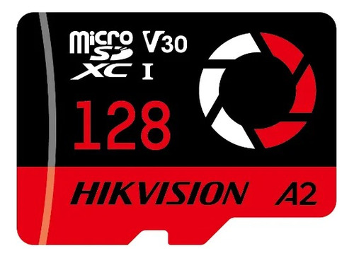 Tarjeta Micro Sd 128 Gb 180/150 Mbs Cla10 E3 Hikvision 20861