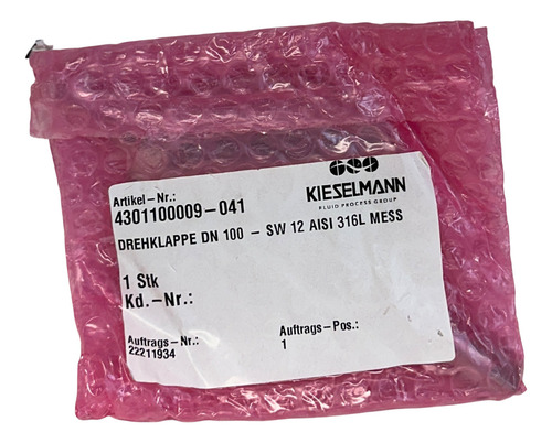 Kieselmann 4301100009-041 / 4301100009041 Rotary Val Ccs