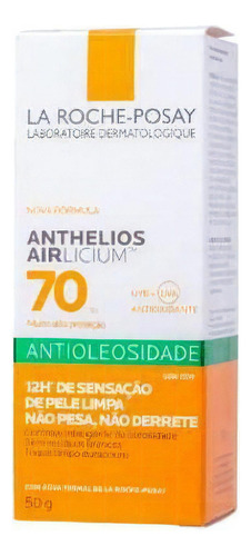 La Roche-posay Anthelios Airlicium Fps70 -protetor Solar 50g