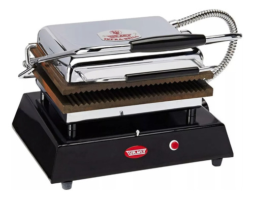 Asador Turmix Tu01 Plancha Acanalada De Fierro Fundido