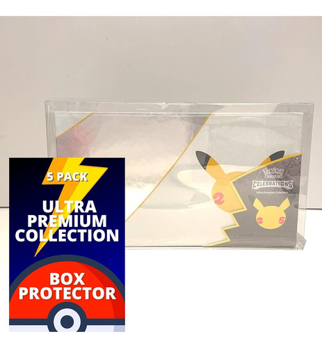 Pokemon Case (ultra Premium Collection) Clear Plastic Displa