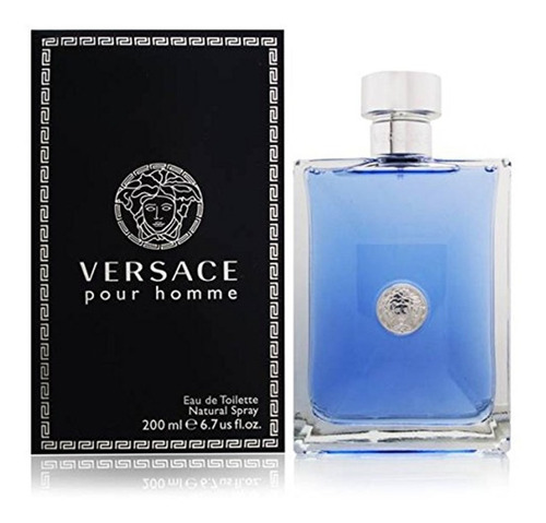 Perfume Versace Pour Homme Eau De Toilette Edt 200ml 