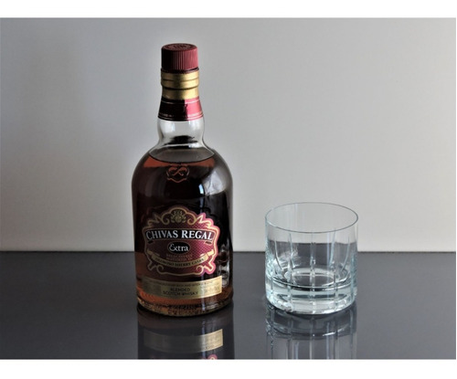 Imagen 3 de 10 de Vaso De Whisky Cristal Tallado San Jose 250ml.