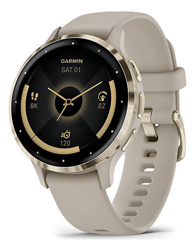 Reloj inteligente Garmin Venu 3s Health Fitness con GPS, 41 mm, dorado